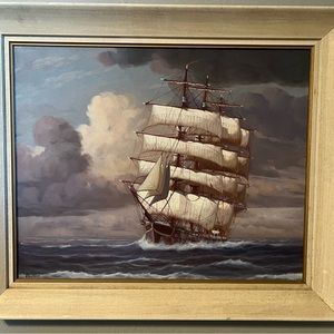 J Winfield Oil Painting